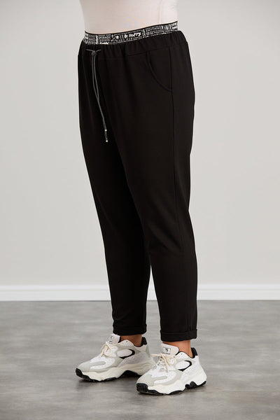 Trening modern marime mare cu banda elastica cu litere