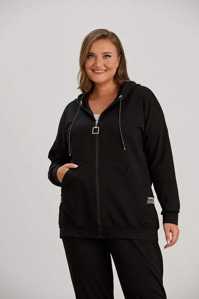 Trening modern marime mare cu banda elastica cu litere