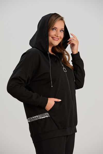 Trening modern marime mare cu banda elastica cu litere