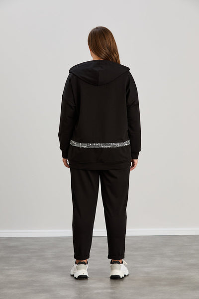 Trening modern marime mare cu banda elastica cu litere