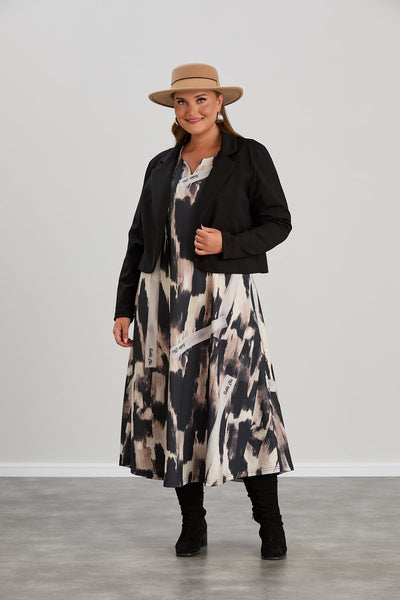 Sacou scurt elegant marime mare