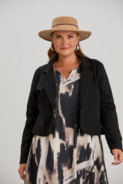 Sacou scurt elegant marime mare