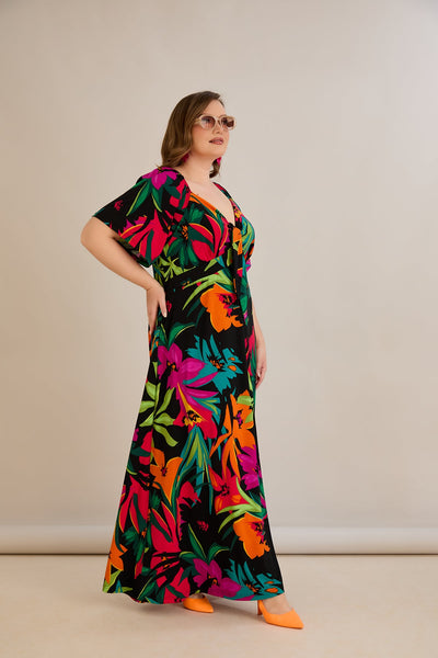 Rochie de vara marime mare Euforie colorata