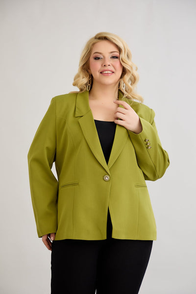 Sacou elegant si modern cu captuseala - fistic