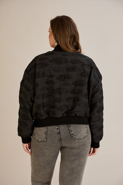 Jacheta marime mare de toamna tip bomber Oversize