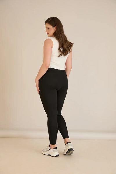Colanți groși mărimi mari din bumbac cu pietricele, până la 180 cm. șold – varianta 2
