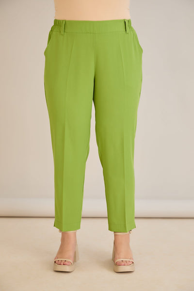 Pantaloni marimi mari elastici de vara - mar