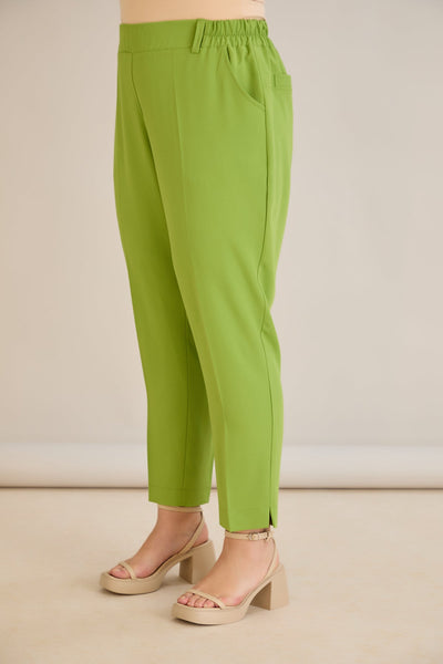 Pantaloni marimi mari elastici de vara - mar
