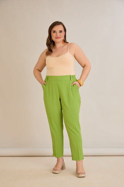 Pantaloni marimi mari elastici de vara - mar