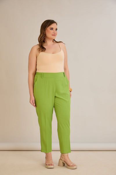 Pantaloni marimi mari elastici de vara - mar