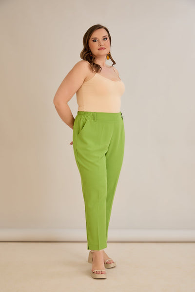 Pantaloni marimi mari elastici de vara - mar