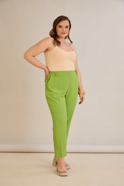 Pantaloni marimi mari elastici de vara - mar