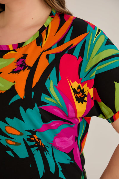 Bluza de vara marime mare Euforie colorata