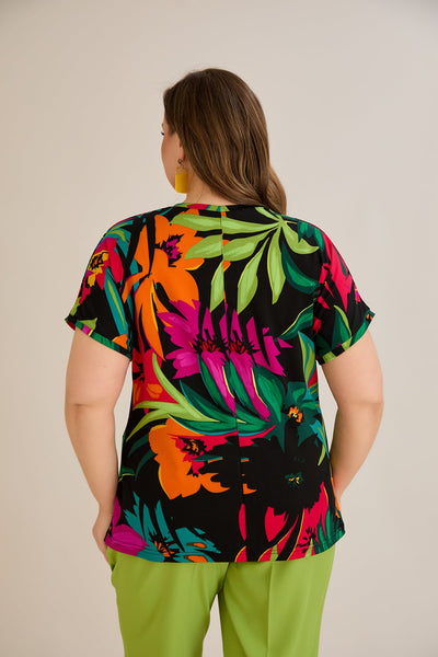 Bluza de vara marime mare Euforie colorata