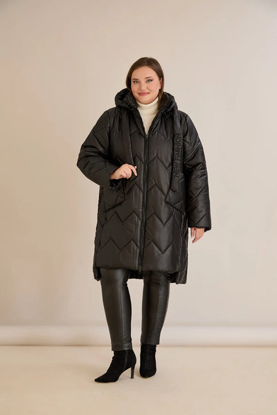 Colanți din piele căptușiți, cu plasă decorativă și talie înaltă