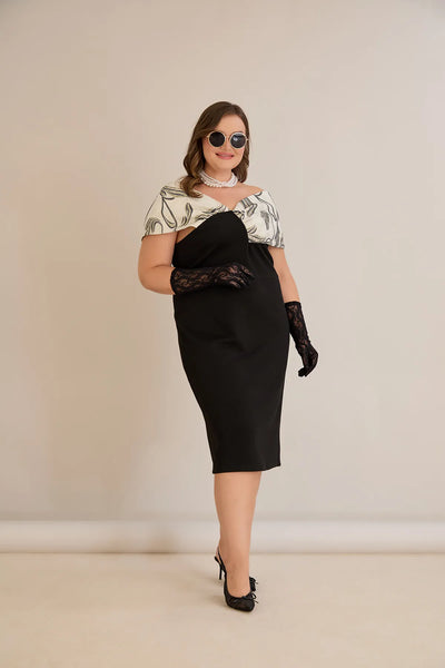 Rochie de ocazie mărime mare – Șic festiv