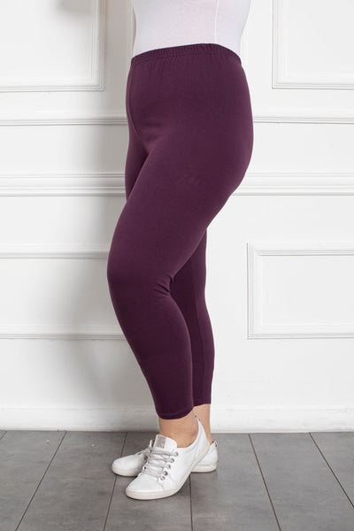 Colant marime mare din bumbac cu sold pana la 160 cm. - liliac
