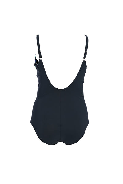 Costum de baie marime mare Naturana clasic 73421