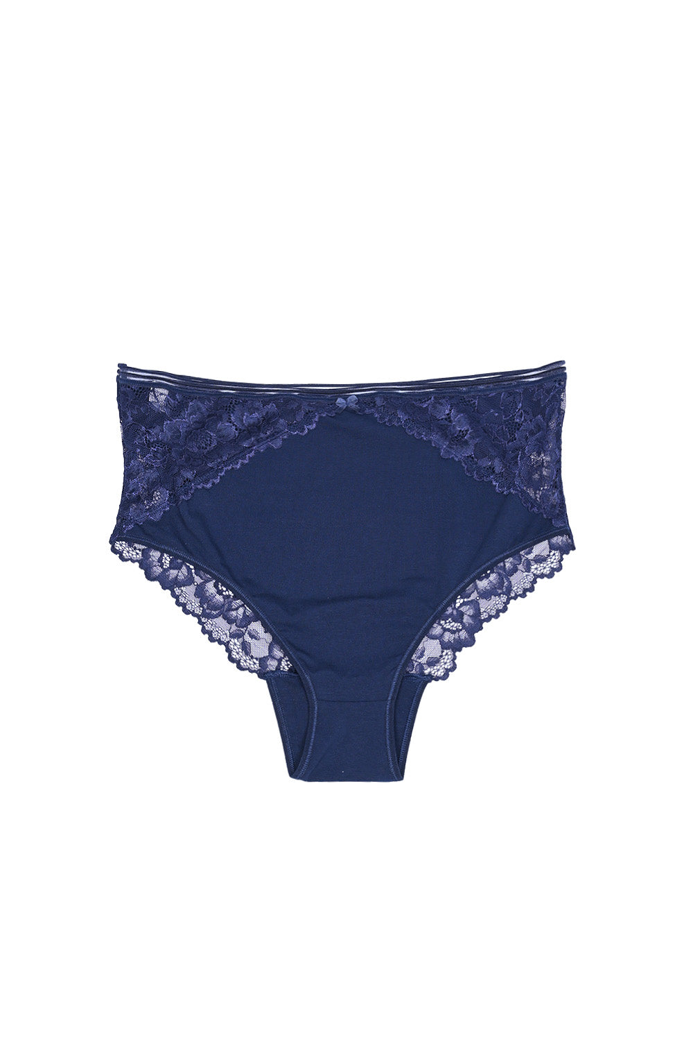 Chiloti marimi mari din bumbac Cotton lux - albastru inchis