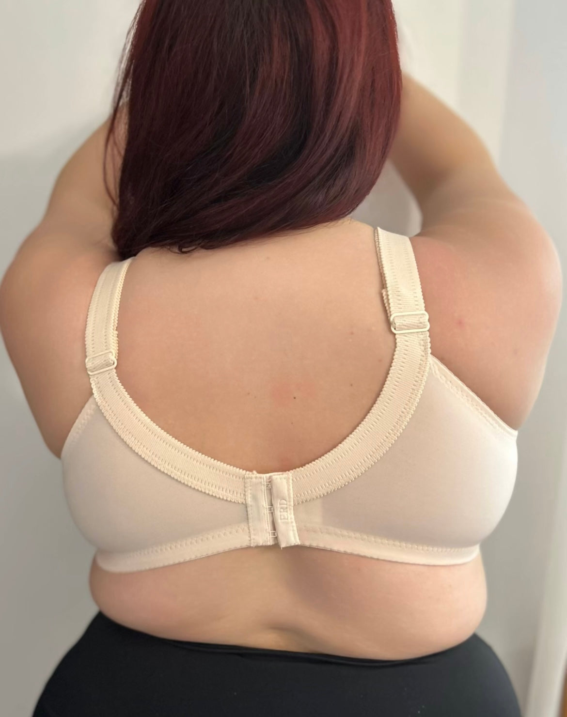 Sutien marime mare cu dantela cupa moale fara sarma 906 - bej