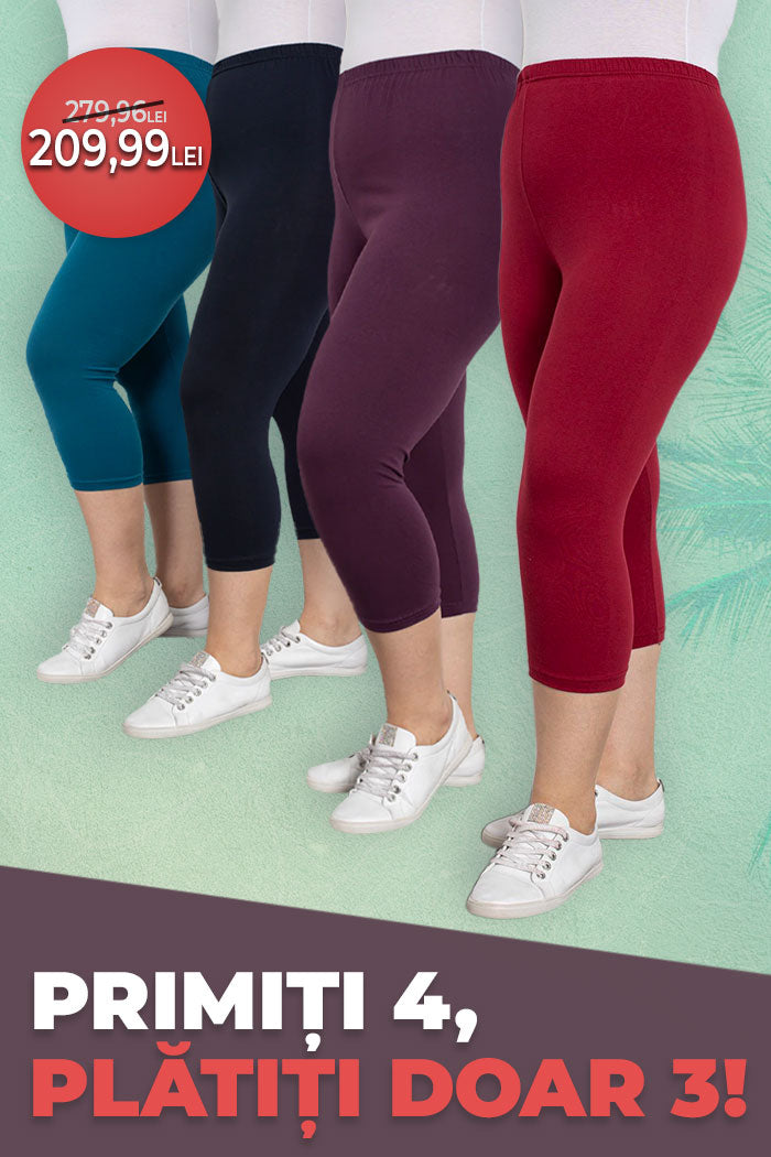 PRIMITI 4, PLATITI DOAR 3! SET 4 BUC. COLANTI DIN BUMBAC CU SOLD DE PANA LA 160 CM.