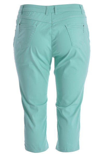 Pantalon Rebecca 3/4 - menta