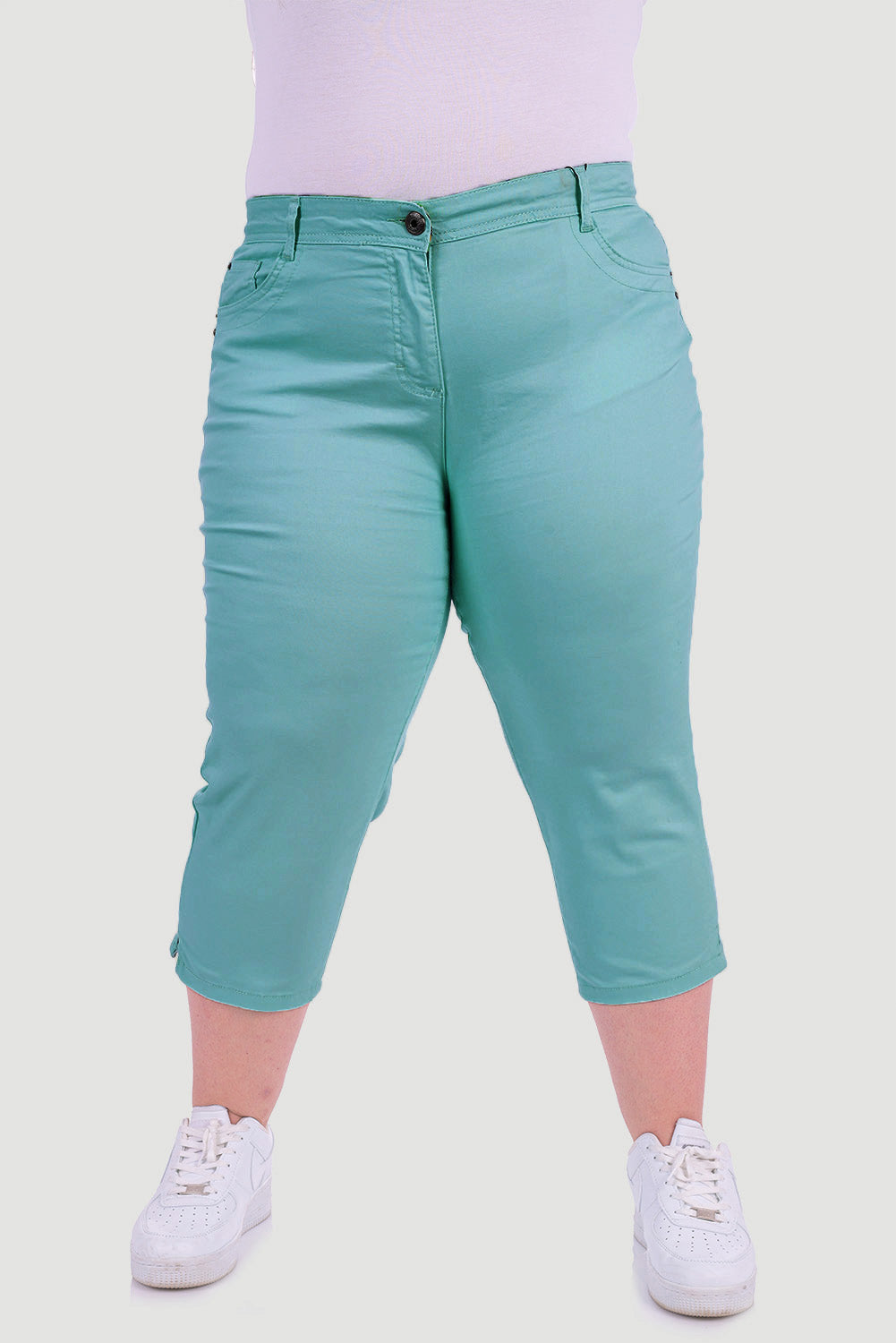 Pantalon Rebecca 3/4 - menta