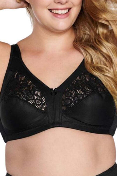 Sutien cupa moale fara banele 5046/895 negru marime mare