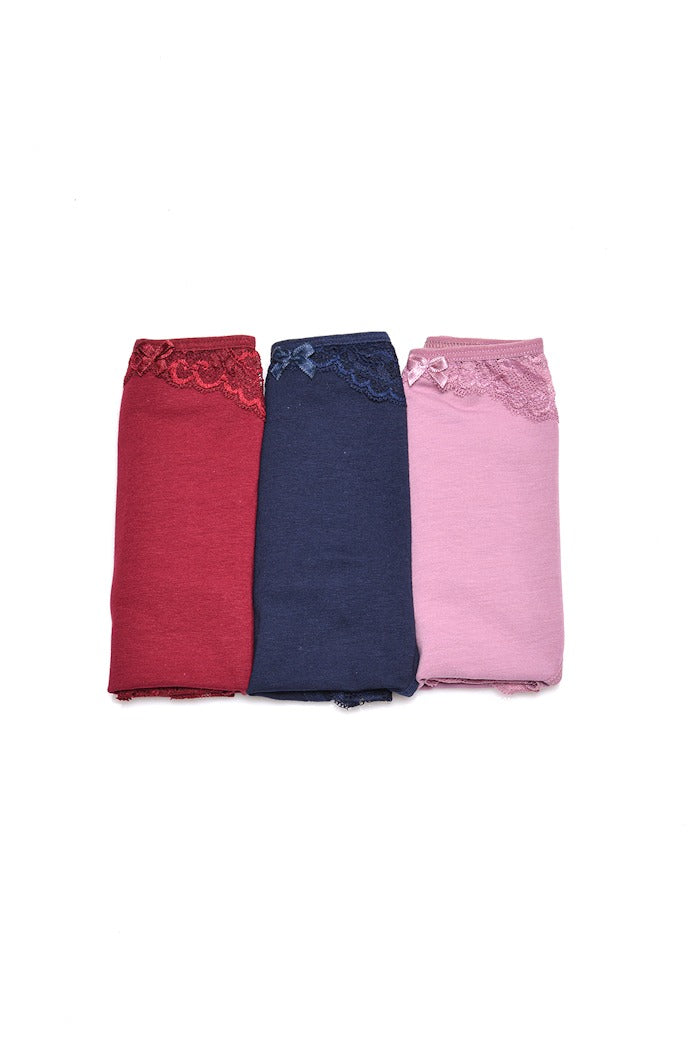 Chiloti din bumbac marimi mari Cotton Lux (3 buc)
